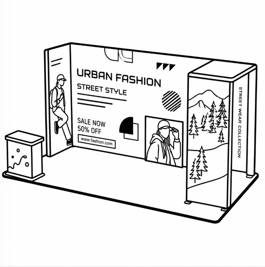3x6 Booth