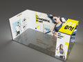 3×6 Modular Backlit SEG Lightbox Booth