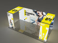 3×6 Modular Backlit SEG Lightbox Booth