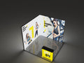 3×3 Modular Backlit SEG Lightbox Booth