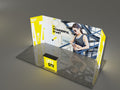 3×6 Modular Backlit SEG Lightbox Booth