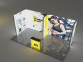 3×6 Modular Backlit SEG Lightbox Booth