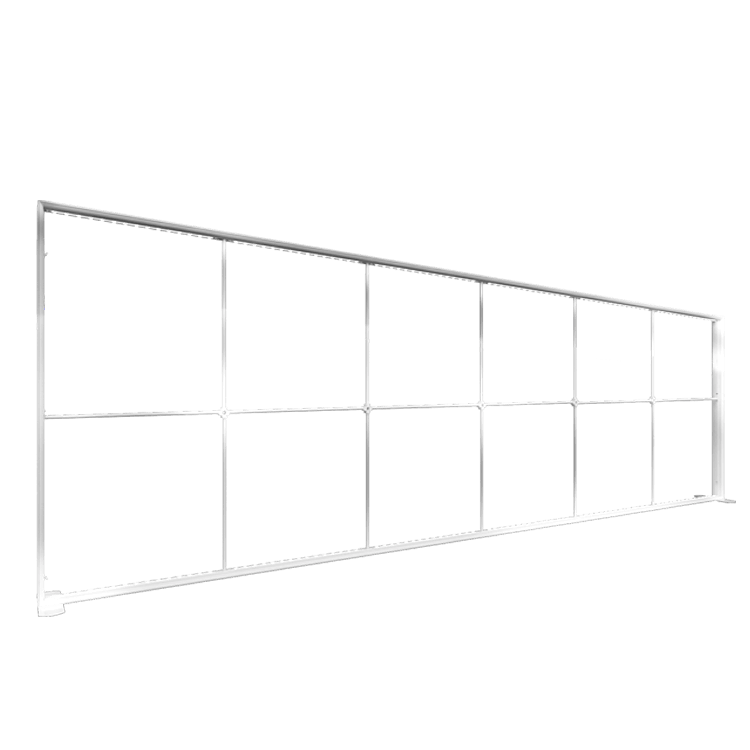 6000mm Tension Fabric Backlit Lightbox for Tradeshow
