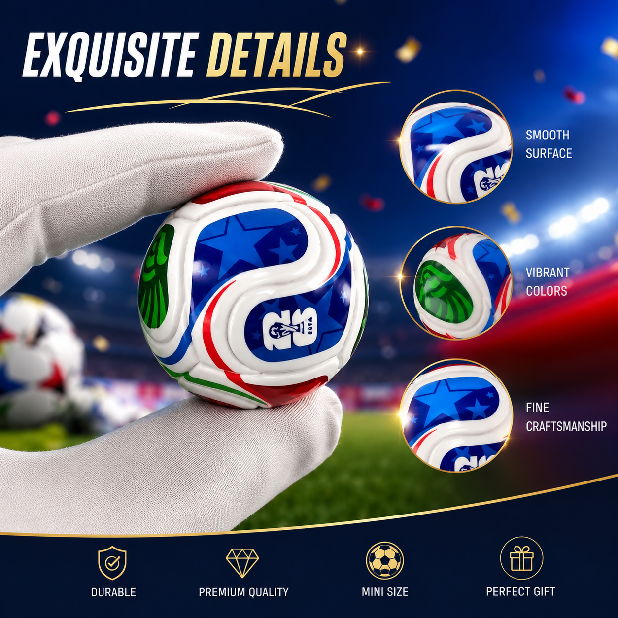 15 FIFA World Cup Mini Football Collection