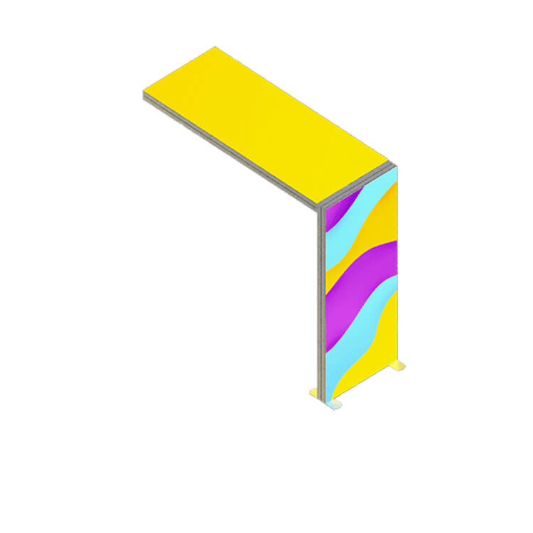 LED Lightbox Exhibition Stand Ceiling Arch Design