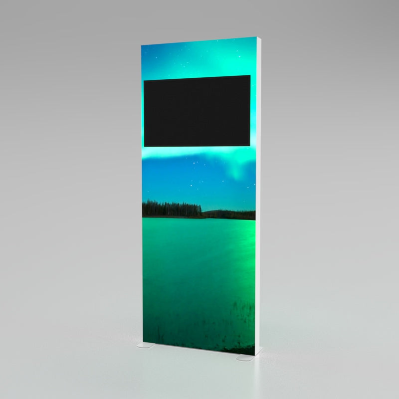 Modular SEG Lightbox with TV Holder