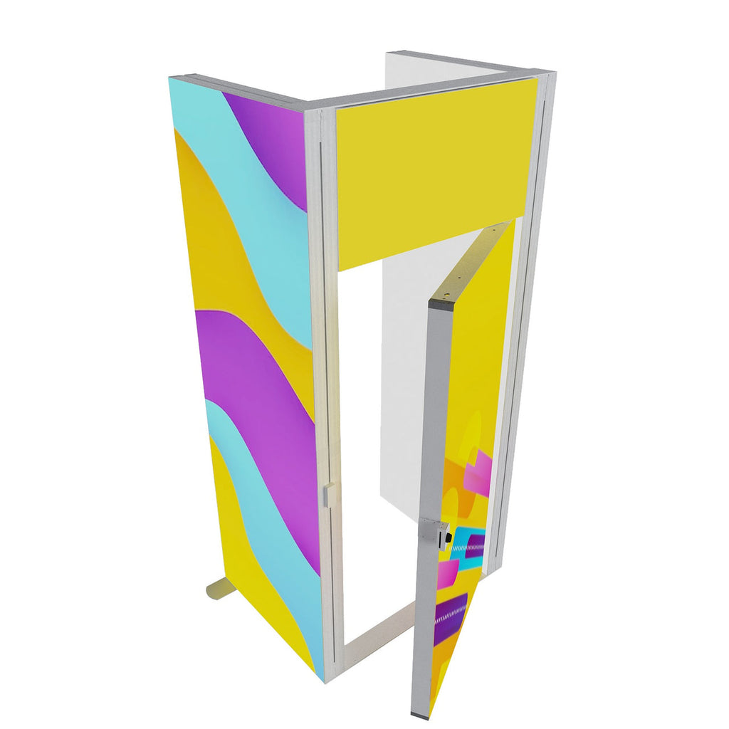 LED Lightbox Exhibition Stand Storge Room